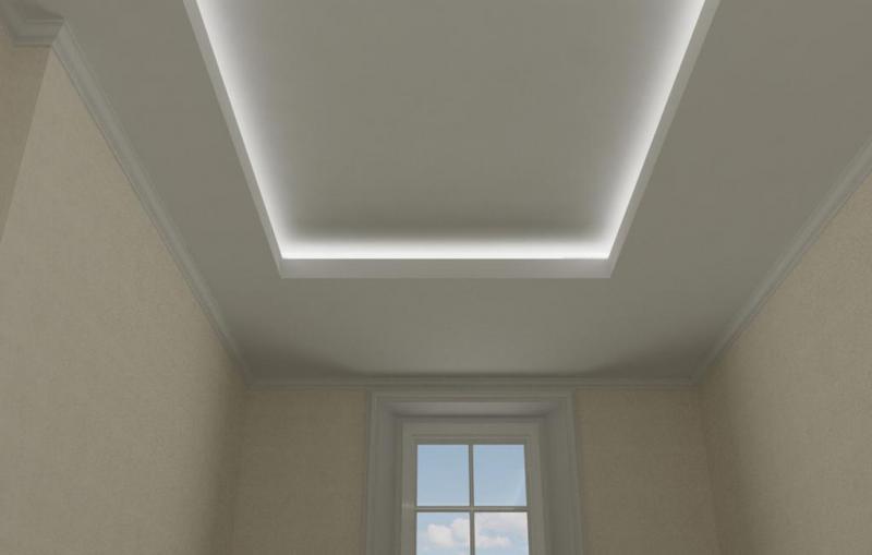 Peinture ou toile tendue au plafond, deux finitions qui changent l'ambiance d'une pi&egrave;ce